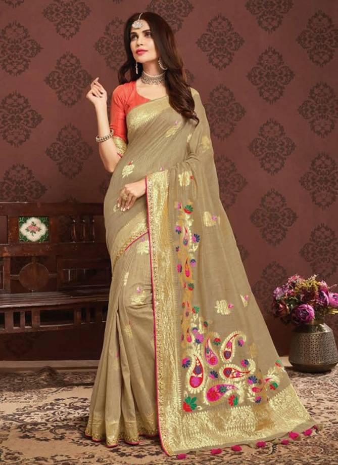 JOH RIVAAJ JIGAR VOL 47 Fancy Designer Festive Wear Silk Rich pallu Saree Collection